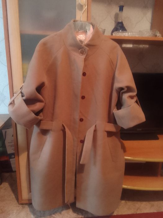 Пальто! Кашемир !54 размер!