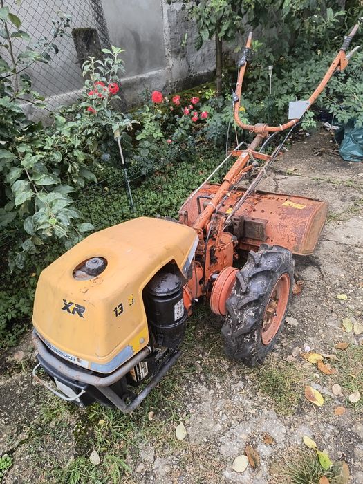 Motocultor Profesional Pasquali diesel Lombardini 10 cai  pornire la c