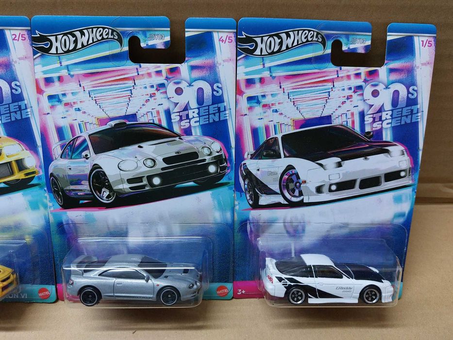 Колички Hot Wheels 90's STREET SCENE / Хот Уилс - 5 модела / 012