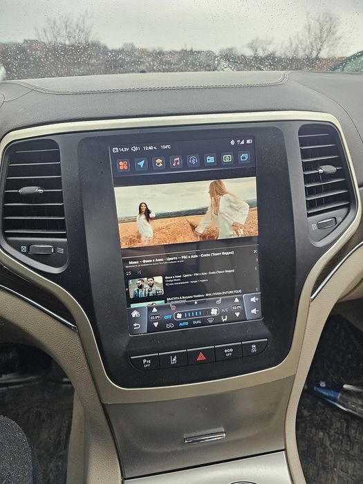 Медия android за jeep grand cherokee wk2