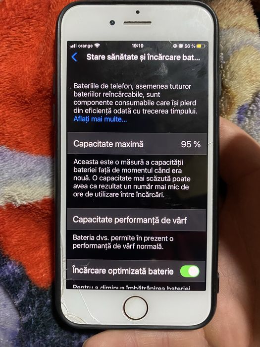 Iphone 8 , 95% viata bateriei