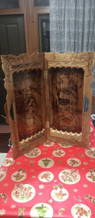 Нарды и шахматы ручная работа