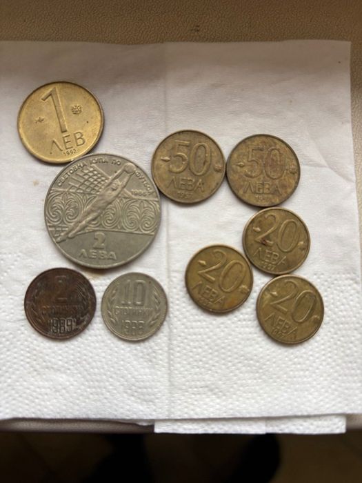 Лот монети 1986-1997г