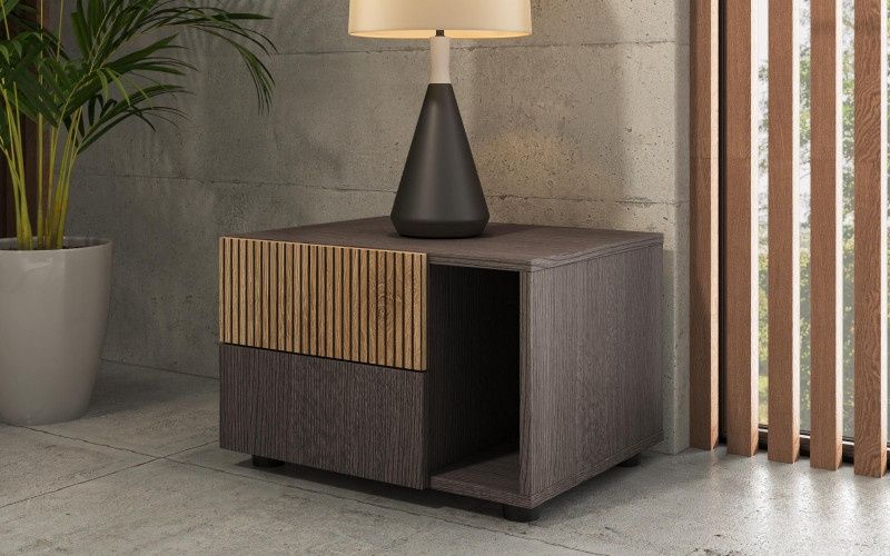 Нощно шкафче с 2 чекмеджета