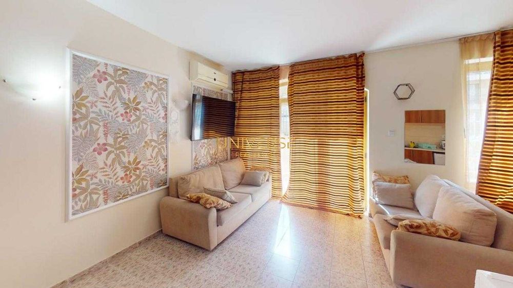 Студио апарт за продажба в целогодишен комплекс в Слънчев бряг.#5695