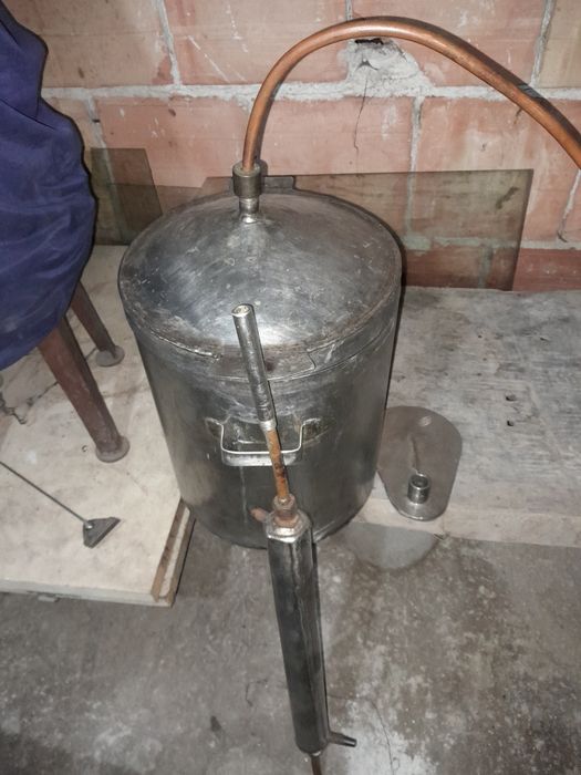 Teasc inox complect cazan inox folosit 25-30litri Sibiu • OLX.ro