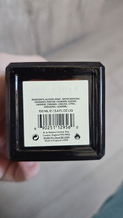 JO Malone ginger biscuit 100ml