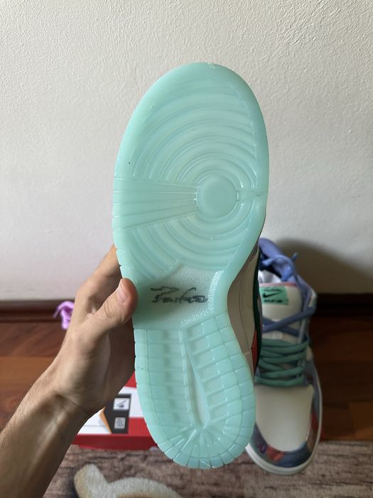 Nike SB Dunk Low Futura Laboratories Bleached Aqua