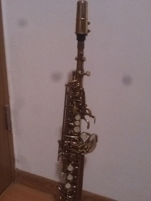 Saxofon sopran in stare bună