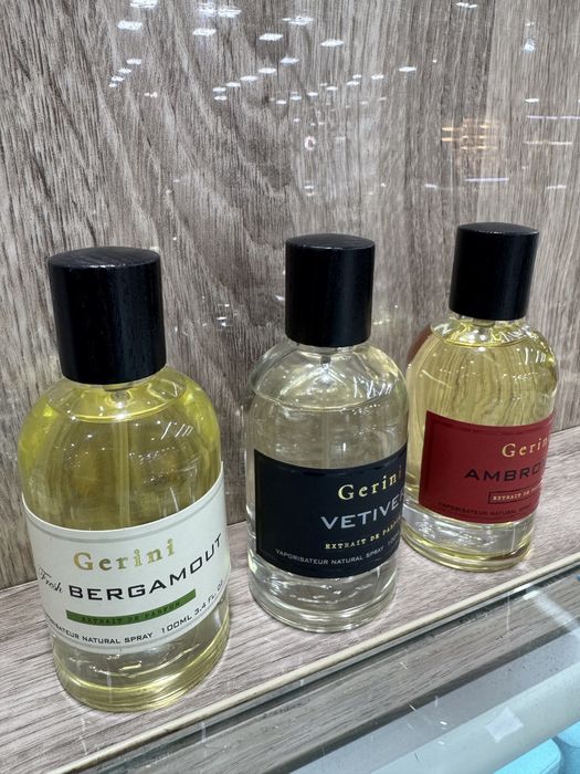 Gerini Vetiver Mineral fresh Bergamout Ambroxan