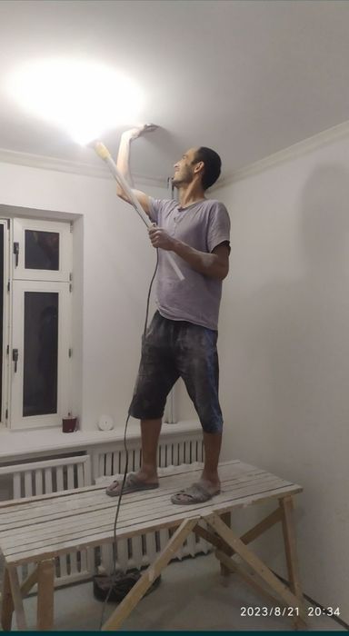 Malyar ustalar bor gipsokarton ,laminat ,rang atkos qilamiz