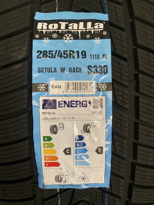 Нови зимни гуми ROTALLA SETULA W RACE S330 285/45R19 111V XL НОВ DOT