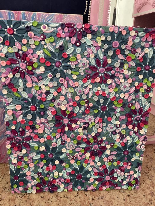 Текстурные картины холст