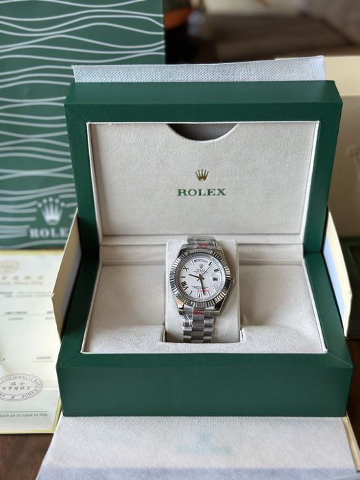 Rolex Day-Date White 40 mm President
