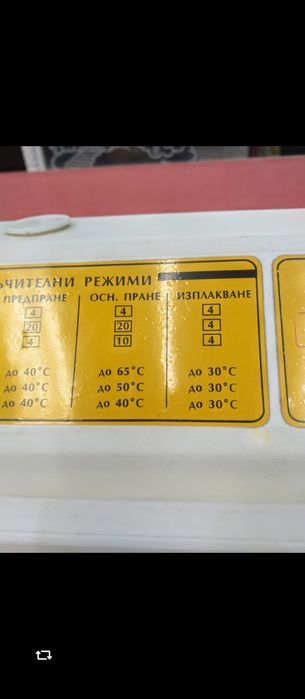 Ретро българска полуавтоматична пералня