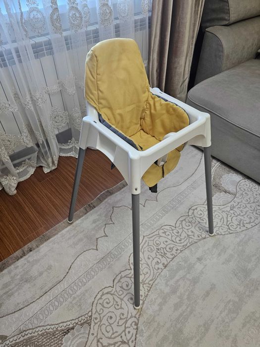 Детский столик IKEA Антилоп белый