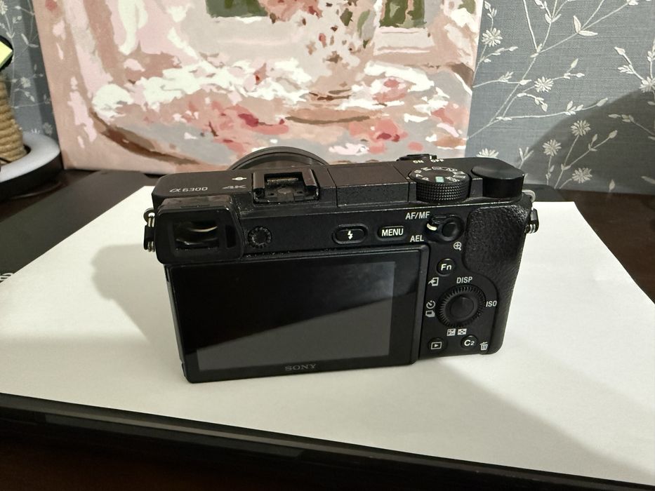 Sony a6300 камера, обьектив sigma, sony