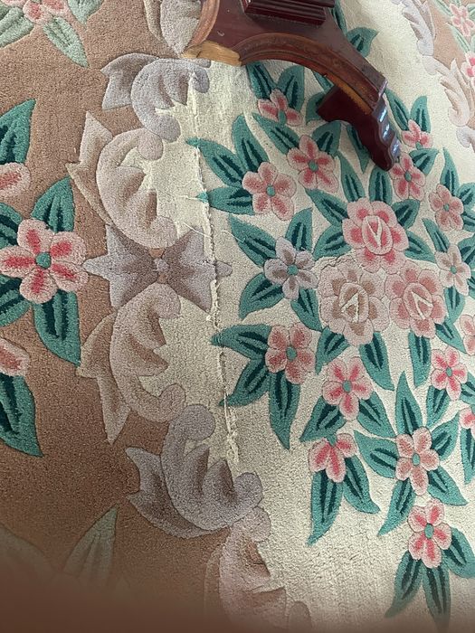 Ковер шерстяной толстый