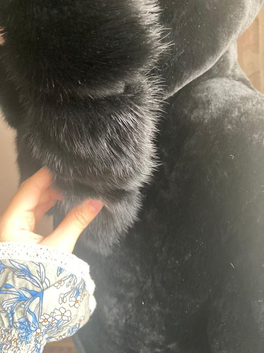 Шуба мутон женская