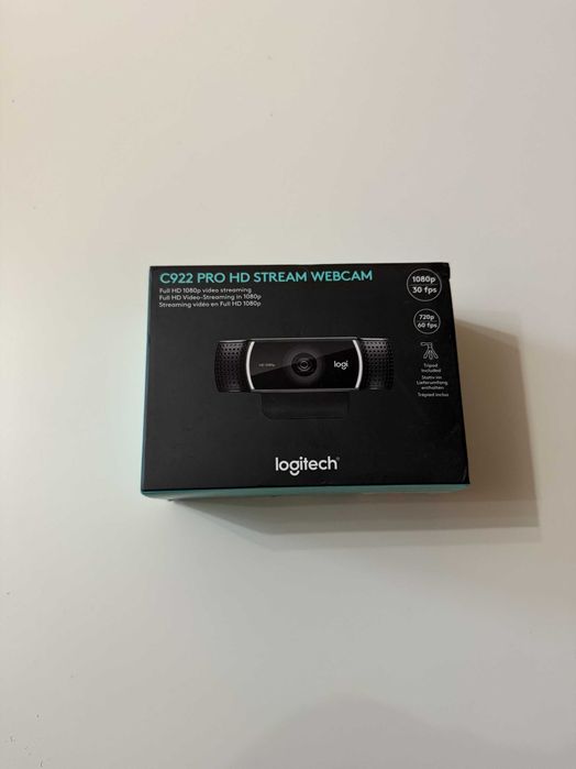 Logitech C922 PRO HD STREAM WEBCAM (Уеб камера) - нова