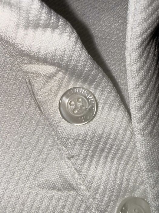Compleu Louis Vuitton Alb, Marimea M, Nou cu Eticheta