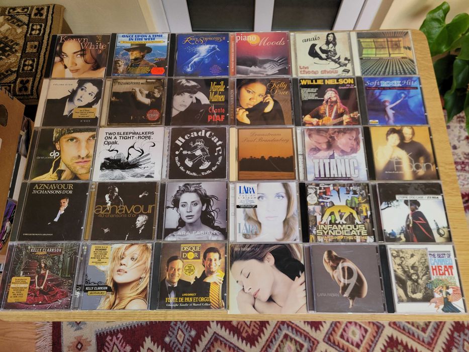 cd-uri audio originale 1, pret pe bucata