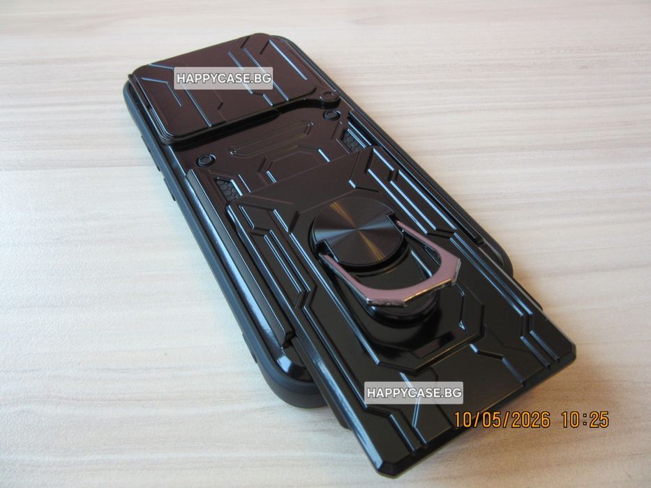 Xiaomi Poco X8 Pro 5G / RING CARD SLOT Удароустойчив кейс гръб със слот за карта и ринг