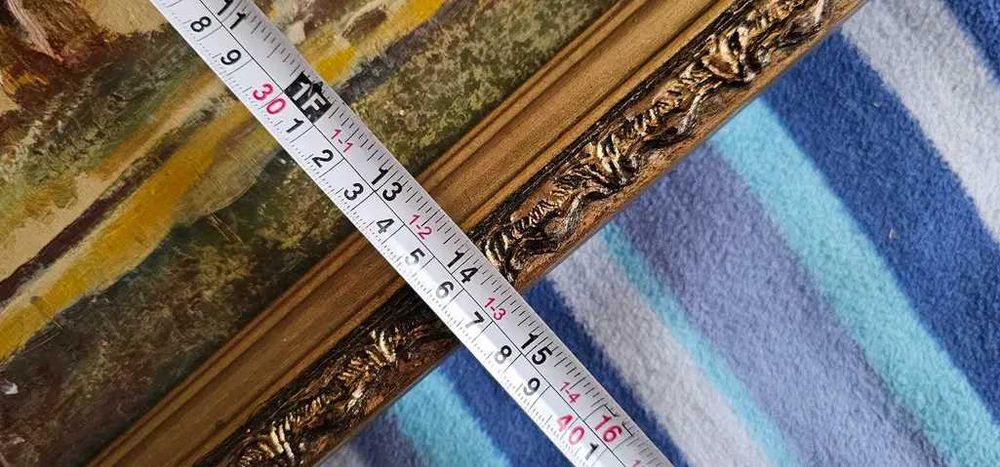 tablou peisaj padure