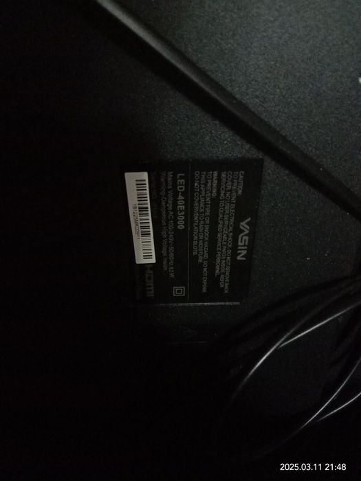 Телевизор  на запчасти