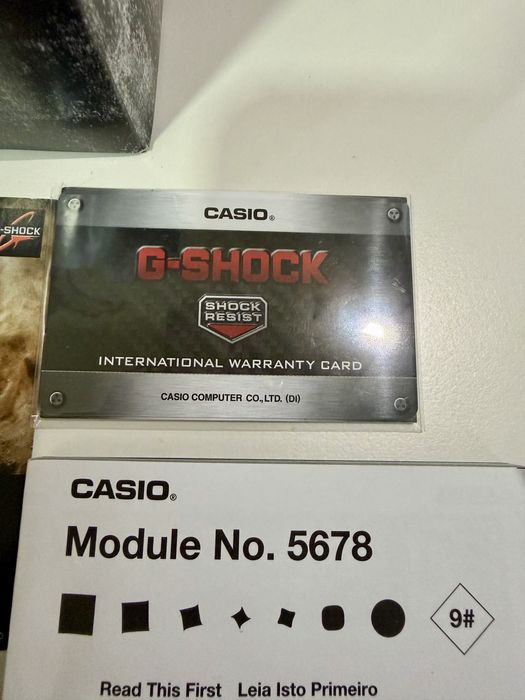Casio G-Shock Mudmaster GWG-2000-1A1DR Original, yangi, komplekt