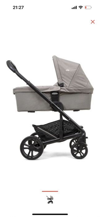 Коляска универсальная 2 в 1 Joie Chrome