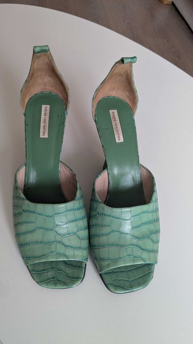 Туфли Dries Van Notten, р.39 зелёные
