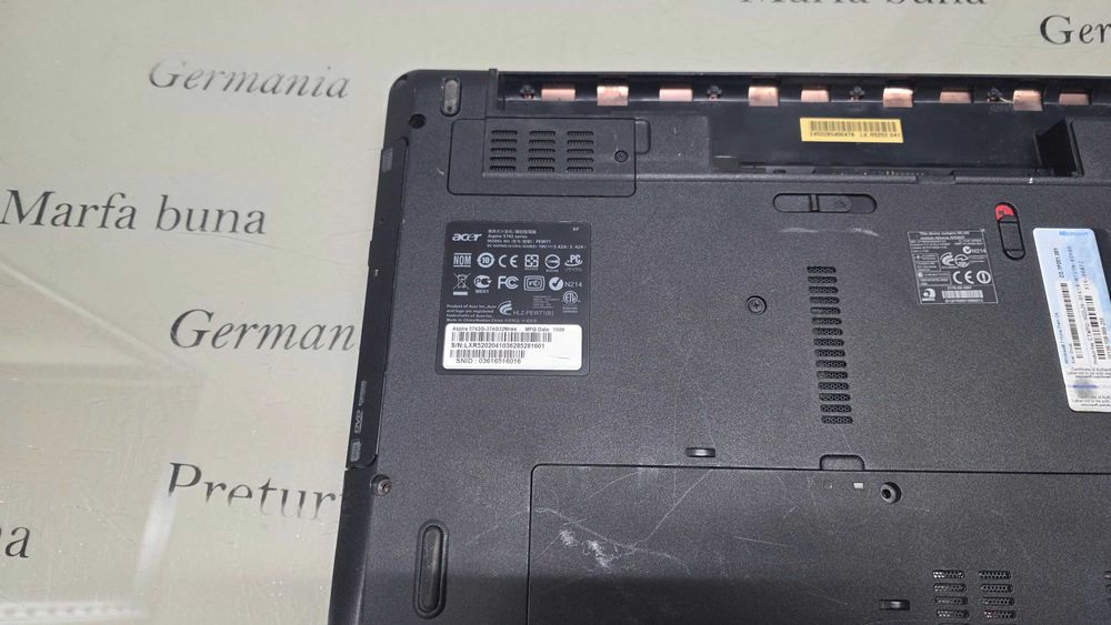 Laptop core i3 - Acer Aspire 5742G - functional - instalat