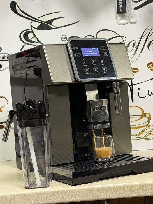Кафемашина кафе автомат delonghi perfecta evo с гаранция