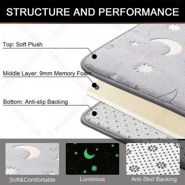 Светещо в тъмно килимче