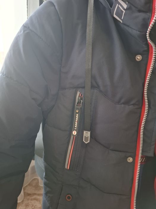 Пуховик на мальчика. Очень тёплый.