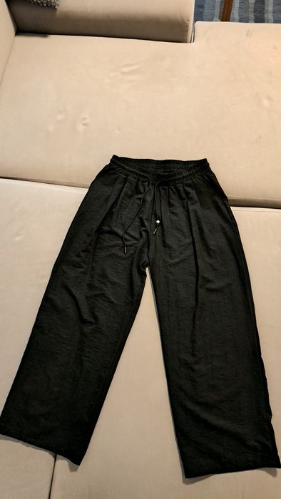 Pantaloni negri largi, 3XL