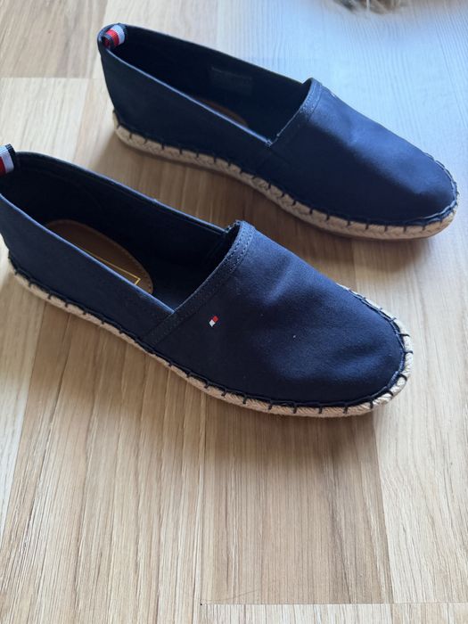 Espadrile Dama Tommy Hilfiger Basic Flat - Bleu / Bleumarin (Mărimea 36)
