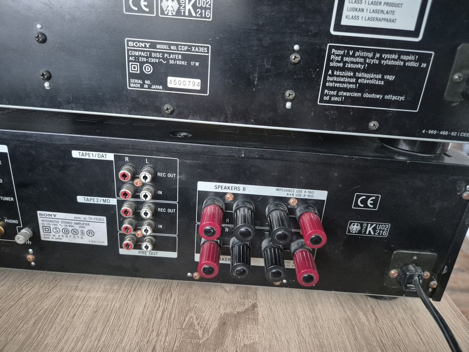 Sony CDP-XA3ES (Seria ES)+ telecomanda si manua