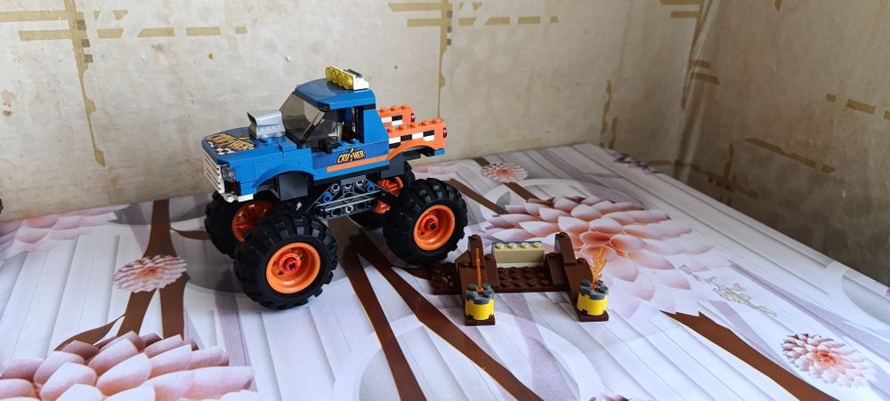 Детский конструктор монстрогрузовик