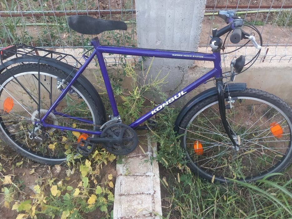Bicicleta konsul shimano index