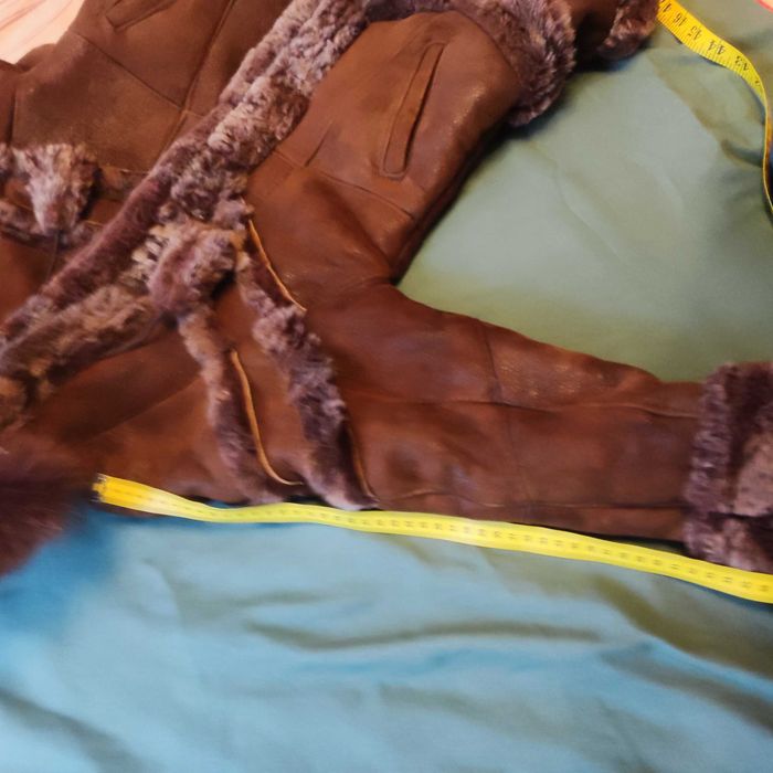 Детско Палто агнешка кожа уникално до 140см