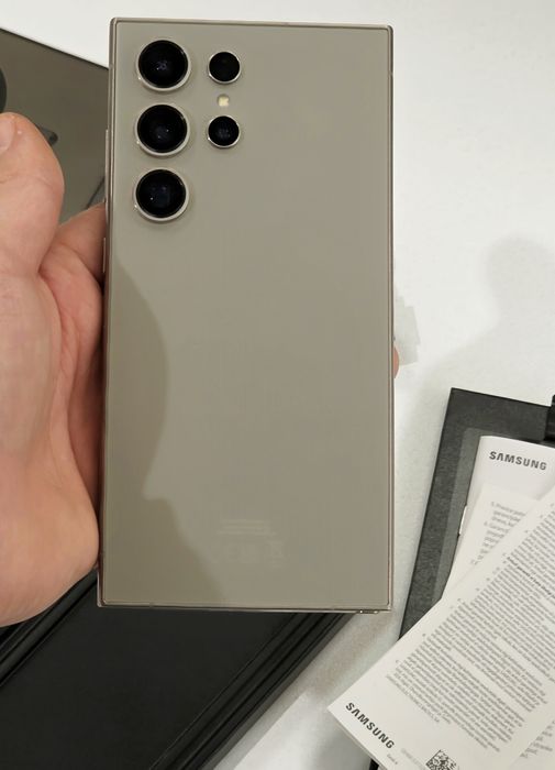 S24 Ultra ca NOU, 12 / 256 Gb, Titanium Gray, GARANTIE (nu S25)