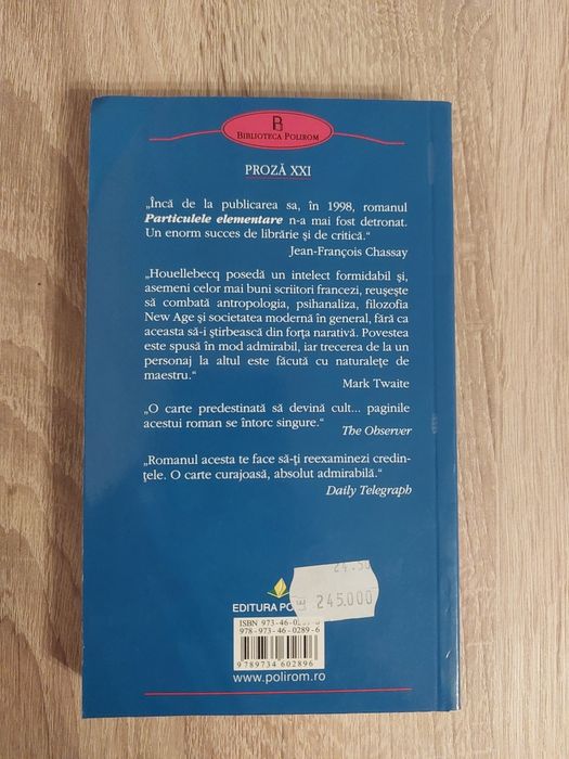Carte Particulele elementare - Michel Houellebecq