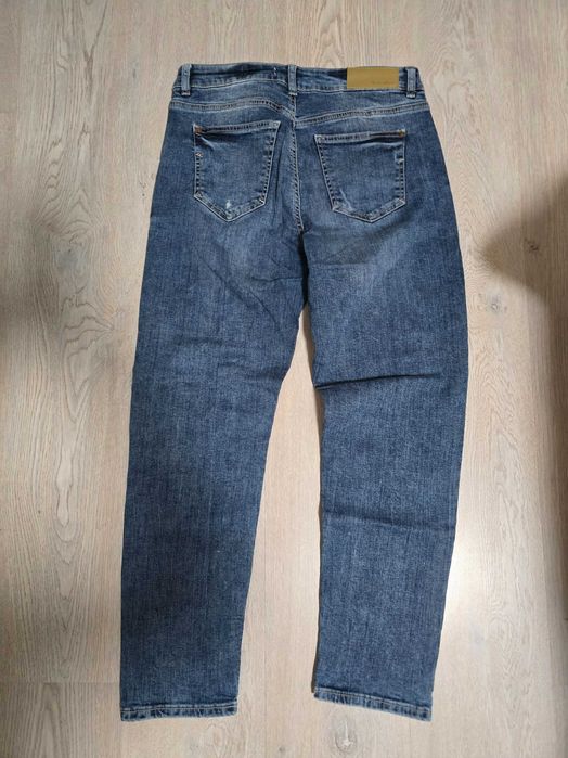 Сини дамски дънки