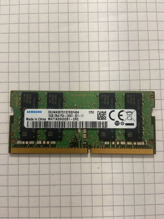 RAM памет 16 gb Samsung за лаптоп