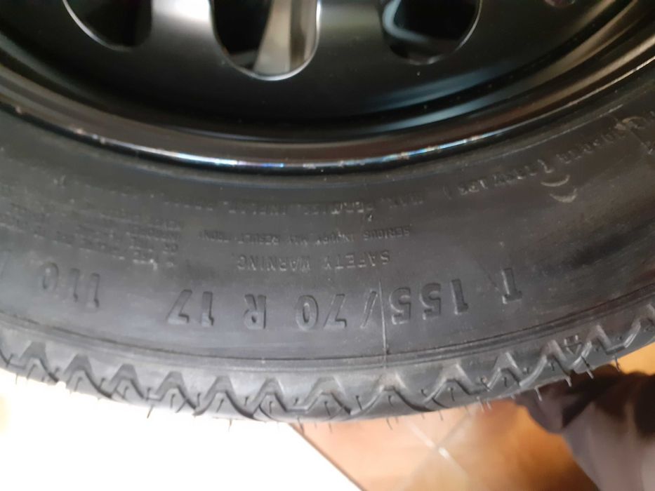 Roată de rezervă slim originală Mercedes-Benz R17