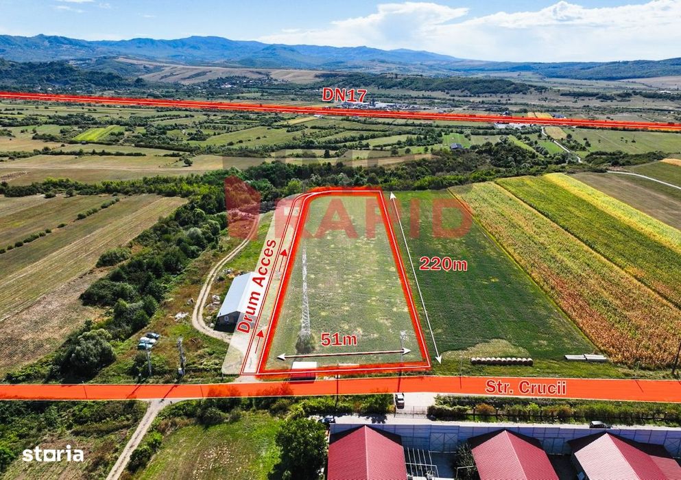 Teren Extravilan De Vânzare – Livezile, Str. Cruci