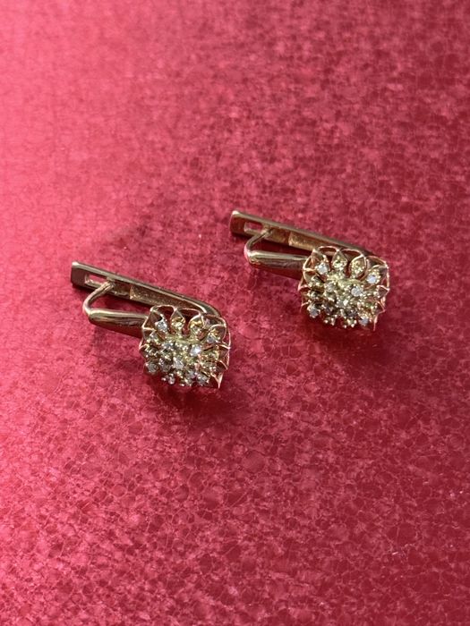 Бриллиант комплект золото | brilliant oltin komplekt