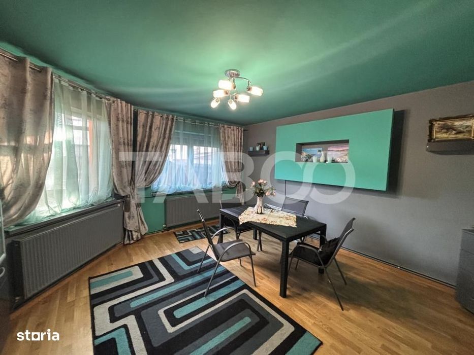 Casa individuala cu 5 camere +spatiu comercial  3 bai Sibiu